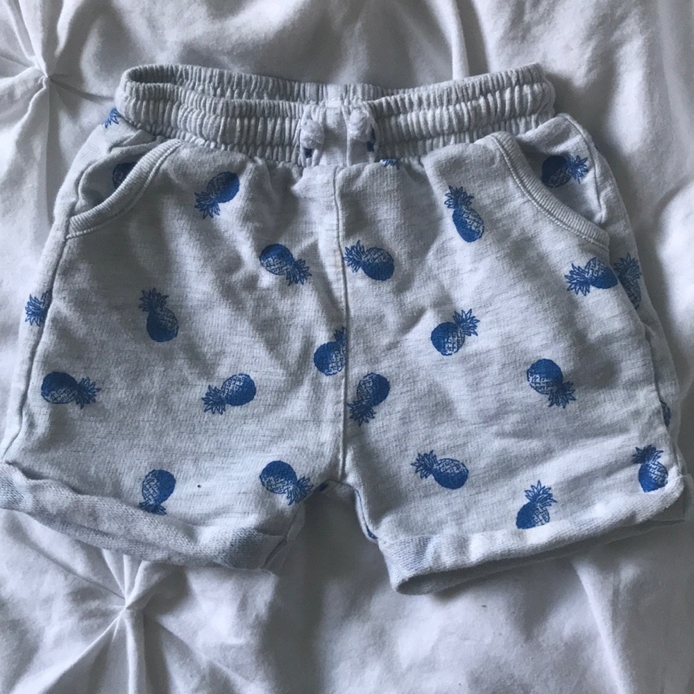 Zara baby boy pineapple shorts